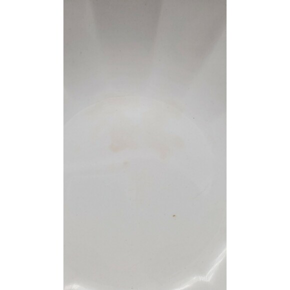 Plaza by Edwin M Knowles Vitreous Serving Bowl 9.25" Diameter Antique 1925 RARE - Picture 9 of 12